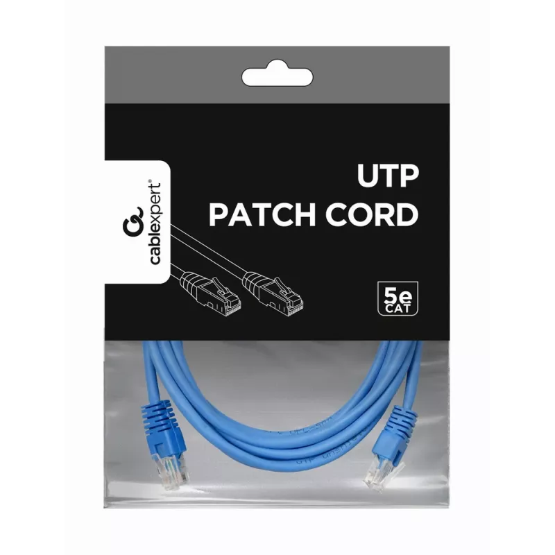 GEMBIRD patch-kaabel - Cat 5e - UTP - 3 m - sinine