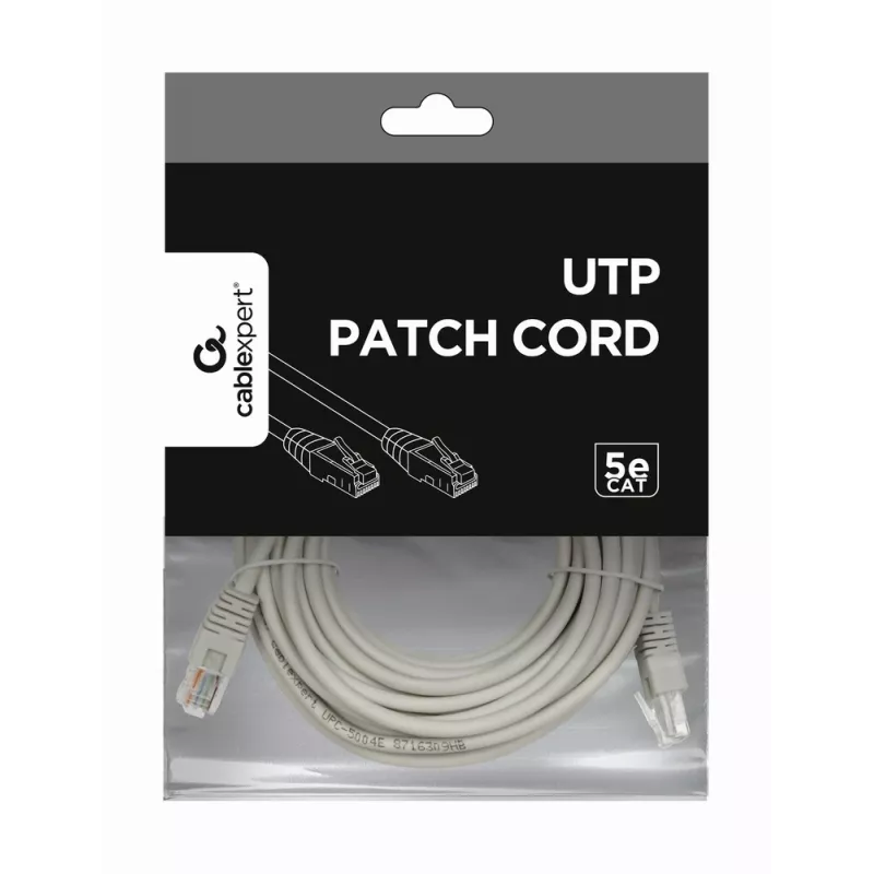Võrgukaabel GEMBIRD PP12-7.5M, 7,5 m, RJ-45 kuni RJ-45, valge