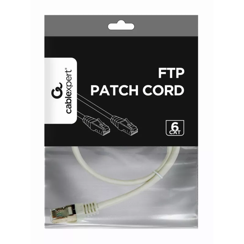 GEMBIRD paranduskaabel – CAT6 – FTP – 50 cm – Hall