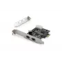 DIGITUS IEEE 1394b liidesekaart, PCI-e 3 porti, 2x9-kontaktine välimine +1x9-kontaktine sisemine