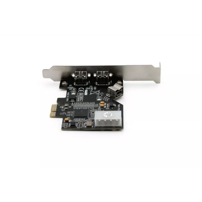 DIGITUS IEEE 1394b liidesekaart, PCI-e 3 porti, 2x9-kontaktine välimine +1x9-kontaktine sisemine