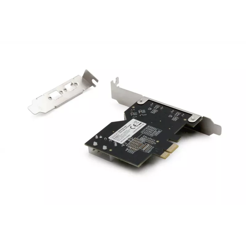 DIGITUS IEEE 1394b liidesekaart, PCI-e 3 porti, 2x9-kontaktine välimine +1x9-kontaktine sisemine
