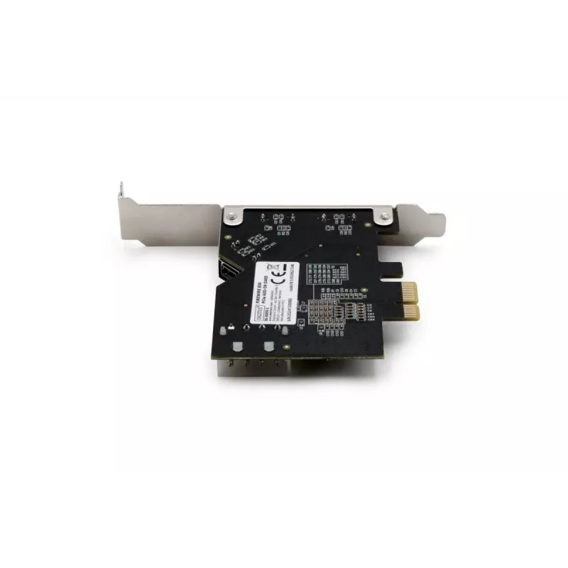 DIGITUS IEEE 1394b liidesekaart, PCI-e 3 porti, 2x9-kontaktine välimine +1x9-kontaktine sisemine