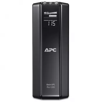 APC Power Saving Back-UPS RS 1200 230V CEE 7/5, Line-Interactive, 1,2 kVA, 720 W, 50/60 Hz, 445 J, 45 dB