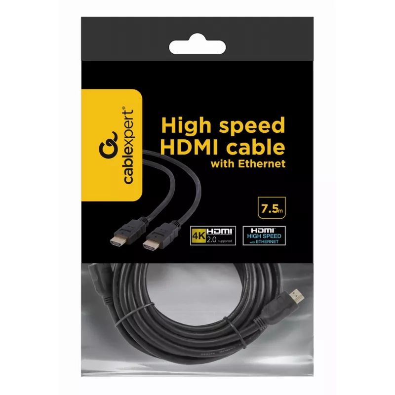 GEMBIRD HDMI V.1.4 isane-isane kaabel / 7,5 m hulgipakend (cc-hdmi4-7.5m)