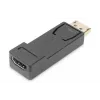 DIGITUS ASSMANN DisplayPort adapter, DP - HDMI tüüp A M/F, lukustusega, CE must