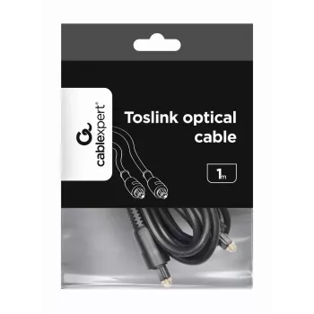 Toslink Audio kaabel Gembird CC-OPT-1M Must 1m