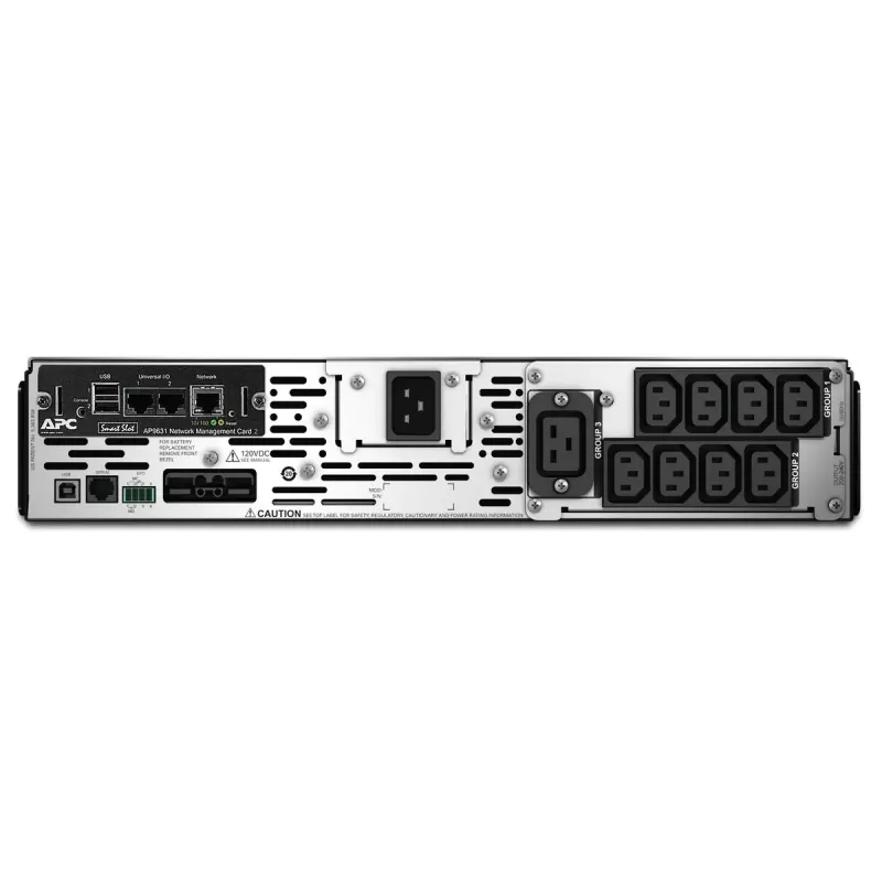 APC Smart-UPS X SMX3000RMHV2UNC - 3000VA, 8x C13, 1x C19 pistikupesa, USB, laiendatav tööaeg, NMC