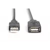 DIGITUS USB 2.0 repiiterkaabel USB A-pistik / A-pesa 10m (DA-73100-1)