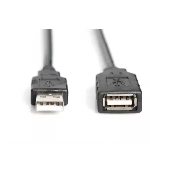 DIGITUS USB 2.0 repiiterkaabel USB A-pistik / A-pesa 10m (DA-73100-1)