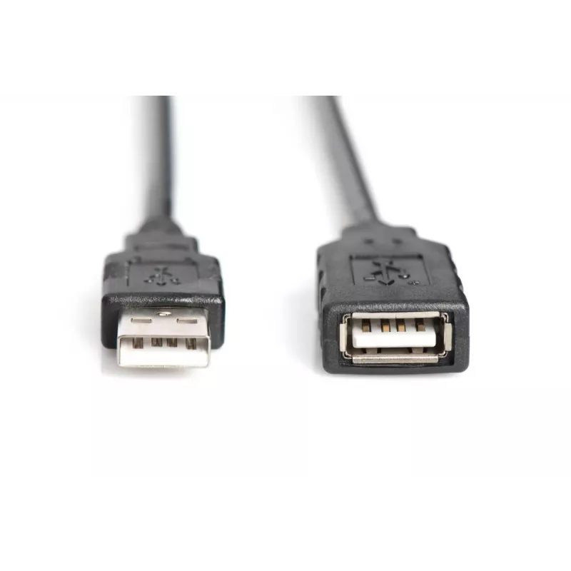 DIGITUS USB 2.0 repiiterkaabel USB A-pistik / A-pesa 10m (DA-73100-1)
