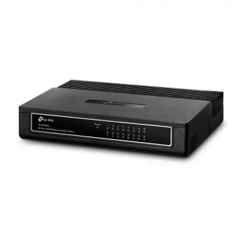 TP-Link 16-porti 10/100Mbps lauavõrgulüliti, haldamata, Fast Ethernet (10/100), täisdupleks, riiulipaigaldus, seinale paigaldatav