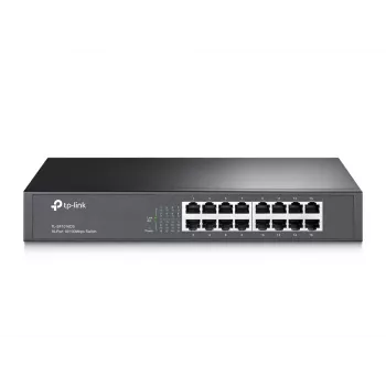 TP-Link TL-SF1016DS võrgulüliti Haldamata Fast Ethernet (10/100) 1U Must