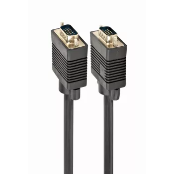 GEMBIRD Premium VGA HD15M/HD15M kahekordse varjestusega ja 2 ferriitsüdamikuga kaabel 2,0 m / Must