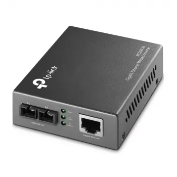 TP-Link Gigabit Multi-Mode Media Converter, 1000 Mbit/s, IEEE 802.3ab, IEEE 802.3x, IEEE 802.3z, Gigabit Ethernet, 1000 Mbit/s, 1000BASE-FX, 1000BASE‑SX, Cat6