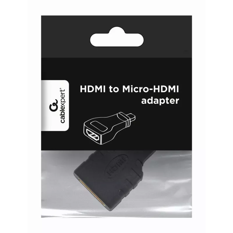 HDMI-mikro-HDMI-kaabel Gembird A-HDMI-FD Must