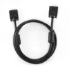 GEMBIRD Premium VGA-kaabel HD15M/HD15M topelvarjestatud 2 ferriitsüdamikuga 15 m - must