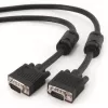 GEMBIRD Premium VGA-kaabel HD15M/HD15M topelvarjestatud 2 ferriitsüdamikuga 15 m - must
