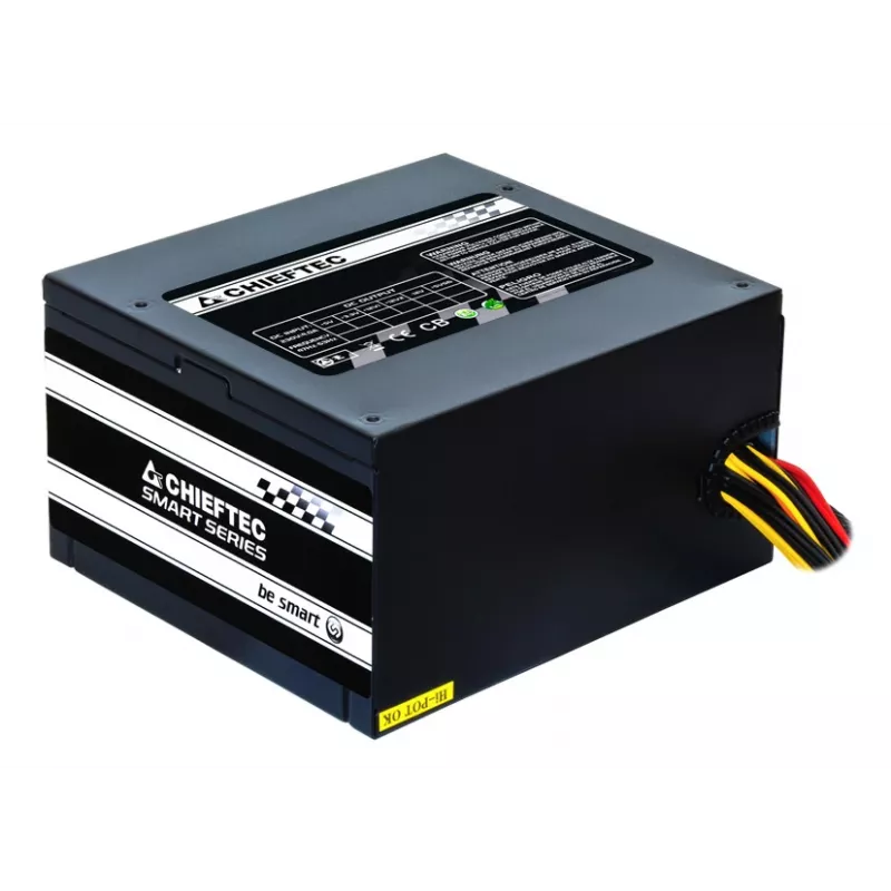 Chieftec Smart GPS-400A8 toiteplokk 400 W 20+4-kontaktiline ATX ATX Must