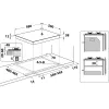 Whirlpool AKM 268/IX roostevaba teras sisseehitatav gaasipliit 4 tsooni