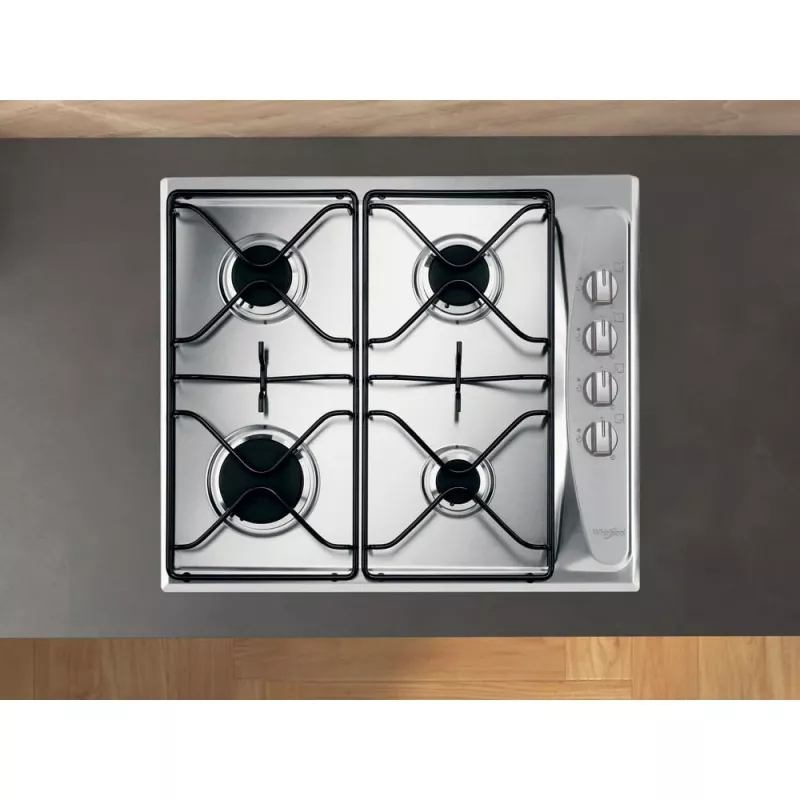 Whirlpool AKM 268/IX roostevaba teras sisseehitatav gaasipliit 4 tsooni