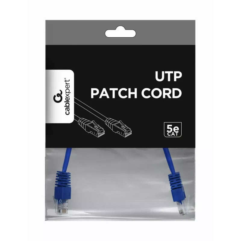 GEMBIRD patch-kaabel - Cat 5e - UTP - 25 cm - sinine
