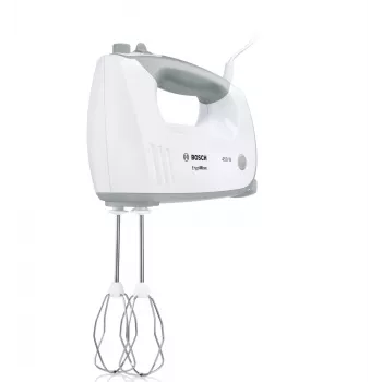 Bosch MFQ36460 ErgoMixx käsimikser koos aluse ja kausiga 450 W valge