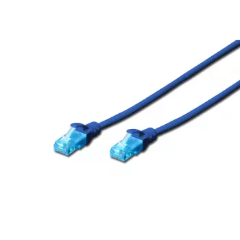 DIGITUS patch-kaabel - Cat 5e - U-UTP - Snagless - 1m - Sinine