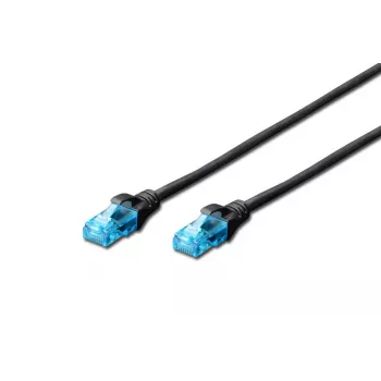 DIGITUS Paranduskaabel - Cat 5e - U-UTP - Snagless - 2m - must