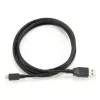 GEMBIRD kahepoolne USB 2.0 AM – Micro-USB kaabel, 1 m, must