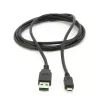 GEMBIRD kahepoolne USB 2.0 AM – Micro-USB kaabel, 1 m, must
