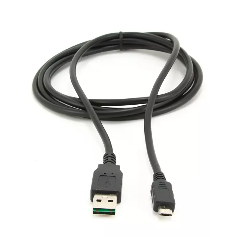 GEMBIRD kahepoolne USB 2.0 AM – Micro-USB kaabel, 1 m, must