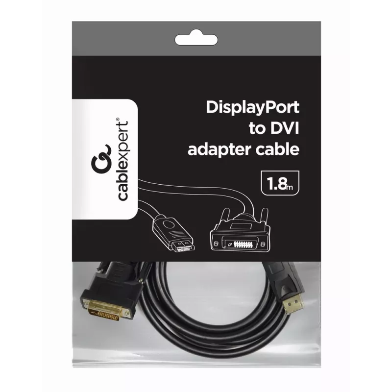 GEMBIRD DisplayPort-DVI-adapterkaabel 2,0 m