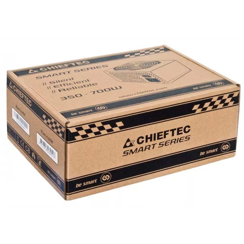 Chieftec Smart GPS-700A8 toiteplokk 700 W 20+4 pin ATX PS/2 Must