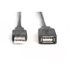 DIGITUS USB 2.0 repiiterkaabel USB A-pistik / A-pesa 15m (DA-73101)