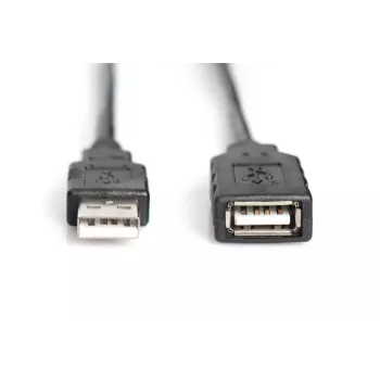 DIGITUS USB 2.0 repiiterkaabel USB A-pistik / A-pesa 15m (DA-73101)
