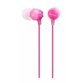 Sony MDR-EX15LP, Juhtmega, 8 - 22000 Hz, Muusika, 3 g, Kõrvaklapid, Roosa