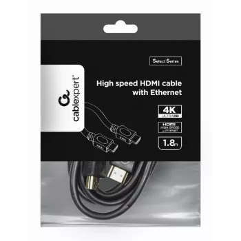 GEMBIRD High Speed HDMI kaabel with Ethernet - Select Series, 2.0m