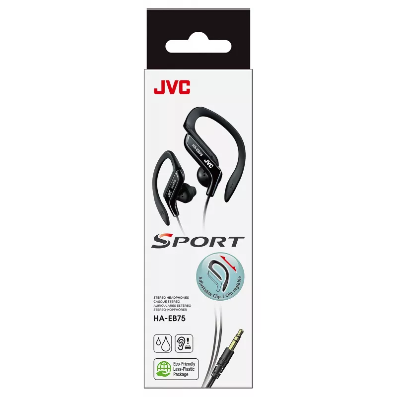 JVC HA-EB75 Sports Wired Must, Wired, 16 - 20000 Hz, Music, 21.1 g, Headphones, Must