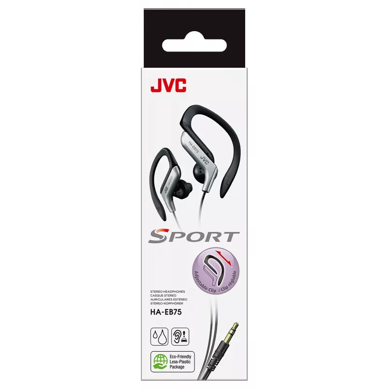 Kõrvaklapid JVC HA-EB75 Sports Wired Silver