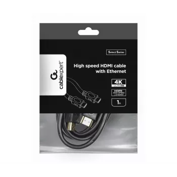 GEMBIRD High Speed HDMI kaabel with Ethernet - Select Series 1m