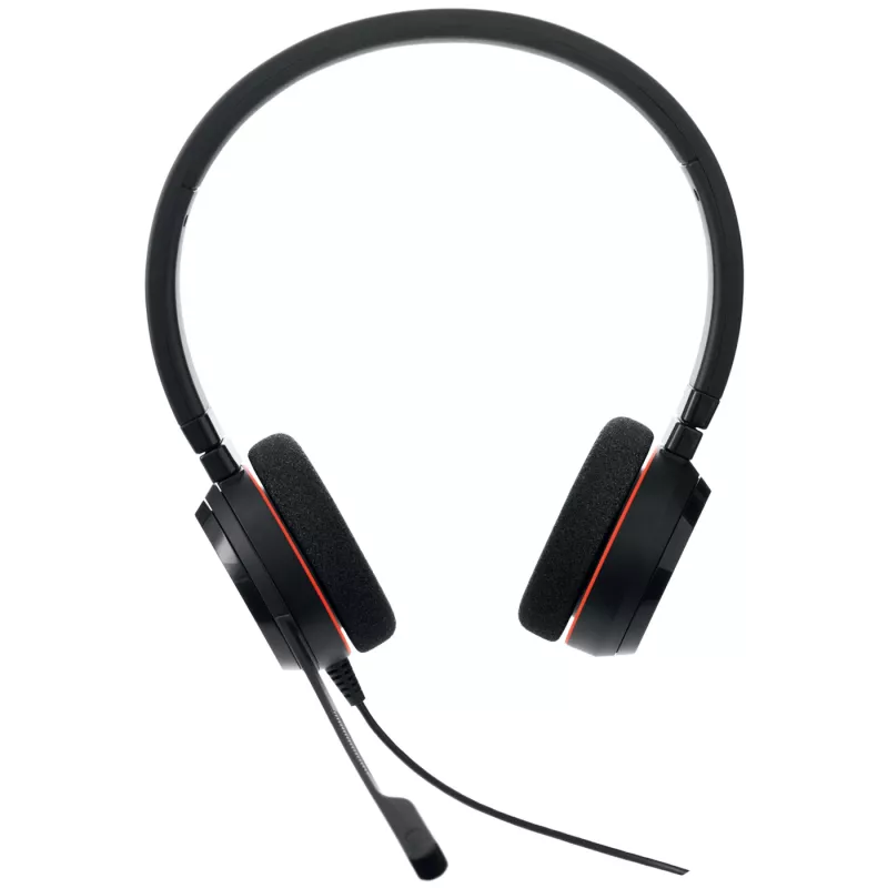 Jabra Evolve 20 MS Stereo, juhtmega, kontor/kõnekeskus, 150–7000 Hz, 171 g, peakomplekt, must