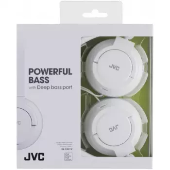JVC HA-S180-W-E kõrvaklapid/peakomplekt Juhtmega ühendatav Peavõru Muusika Valge