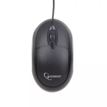 GEMBIRD hiir Optical MUS-U-01 - 3 Button Wheel USB Must