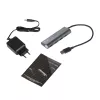 USB-hub i-tec Metal Superspeed USB 3.0 4-port hub 5000 Mbit/s hall