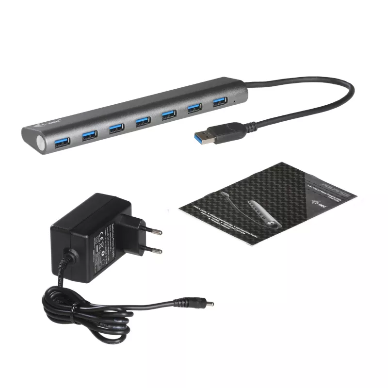 i-tec Metal Superspeed USB 3.0 7-pordiline jaotur