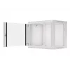 Seinale paigaldatav riiul LANBERG WF01-6409-10S, 9U, 19 tolli, 600×450 mm, 60 kg kandevõime, hall
