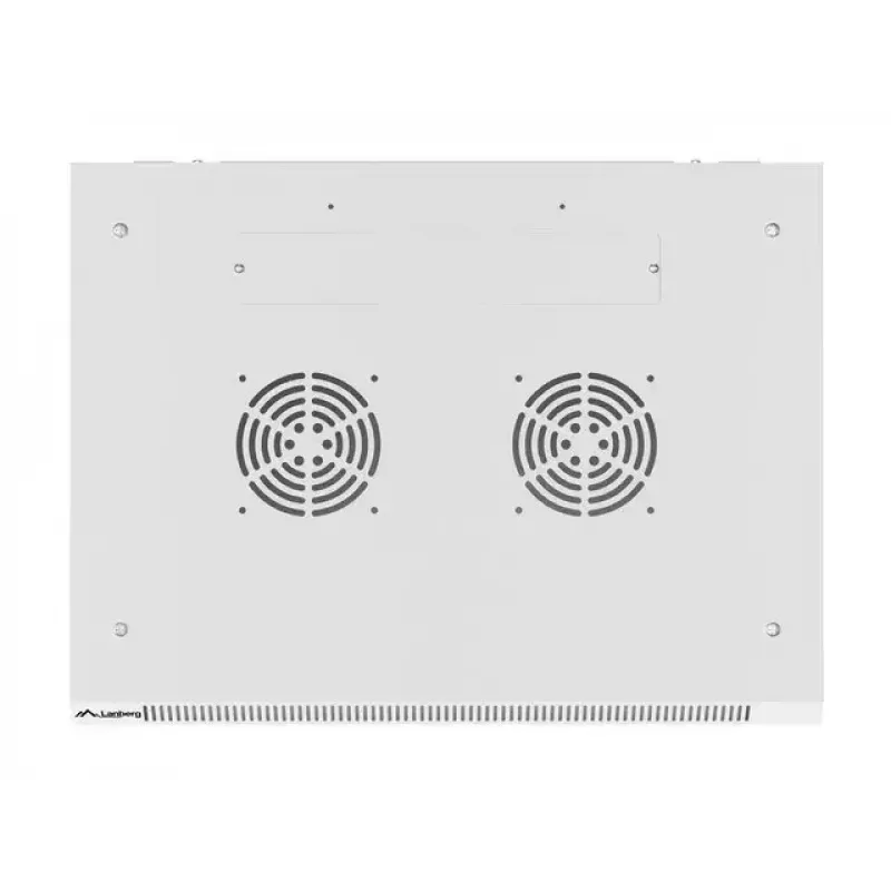 Seinale paigaldatav riiul LANBERG WF01-6409-10S, 9U, 19 tolli, 600×450 mm, 60 kg kandevõime, hall