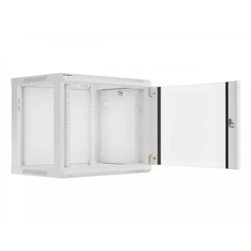 Seinale paigaldatav riiul LANBERG WF01-6409-10S, 9U, 19 tolli, 600×450 mm, 60 kg kandevõime, hall