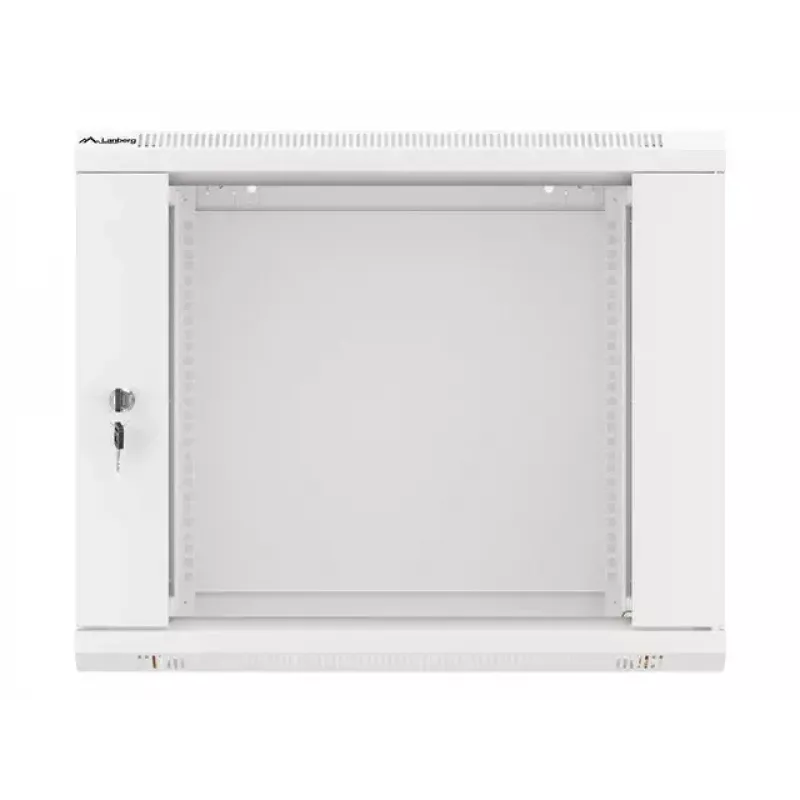 Seinale paigaldatav riiul LANBERG WF01-6409-10S, 9U, 19 tolli, 600×450 mm, 60 kg kandevõime, hall